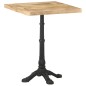 vidaXL Bistrotisch 60x60x77 cm Raues Mangoholz vidaXL Bistrotisch 60x60x77 cm Raues Mangoholz