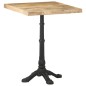vidaXL Bistrotisch 60x60x77 cm Raues Mangoholz vidaXL Bistrotisch 60x60x77 cm Raues Mangoholz
