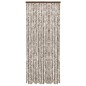 vidaXL Insektenschutz-Vorhang Taupe und Weiß 56x185 cm Chenille vidaXL Insektenschutz-Vorhang Taupe und Weiß 56x185 cm Chenille
