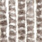 vidaXL Insektenschutz-Vorhang Taupe und Weiß 56x185 cm Chenille vidaXL Insektenschutz-Vorhang Taupe und Weiß 56x185 cm Chenille