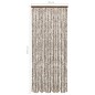 vidaXL Insektenschutz-Vorhang Taupe und Weiß 56x185 cm Chenille vidaXL Insektenschutz-Vorhang Taupe und Weiß 56x185 cm Chenille