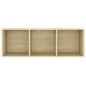 vidaXL TV-Schränke 2 Stk. Sonoma-Eiche 107x35x37 cm Holzwerkstoff vidaXL TV-Schränke 2 Stk. Sonoma-Eiche 107x35x37 cm Holzwerkstoff