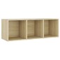 vidaXL 3-tlg. TV-Schrank-Set Sonoma-Eiche Holzwerkstoff vidaXL 3-tlg. TV-Schrank-Set Sonoma-Eiche Holzwerkstoff