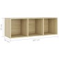 vidaXL 3-tlg. TV-Schrank-Set Sonoma-Eiche Holzwerkstoff vidaXL 3-tlg. TV-Schrank-Set Sonoma-Eiche Holzwerkstoff
