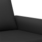 vidaXL 2-tlg. Sofagarnitur mit Kissen Schwarz Samt vidaXL 2-tlg. Sofagarnitur mit Kissen Schwarz Samt