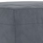 vidaXL 3-tlg. Sofagarnitur mit Kissen Dunkelgrau Samt vidaXL 3-tlg. Sofagarnitur mit Kissen Dunkelgrau Samt