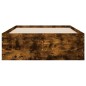 vidaXL Bettgestell mit Schubladen Räuchereiche 90x190 cm Holzwerkstoff vidaXL Bettgestell mit Schubladen Räuchereiche 90x190 cm Holzwerkstoff