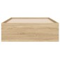 vidaXL Bettgestell mit Schubladen Sonoma-Eiche 90x190 cm Holzwerkstoff vidaXL Bettgestell mit Schubladen Sonoma-Eiche 90x190 cm Holzwerkstoff