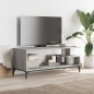 vidaXL TV-Schrank Grau Sonoma 102x40x41 cm Holzwerkstoff und Stahl vidaXL TV-Schrank Grau Sonoma 102x40x41 cm Holzwerkstoff und Stahl
