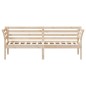 vidaXL Tagesbett ohne Matratze 75x190 cm Massivholz Kiefer vidaXL Tagesbett ohne Matratze 75x190 cm Massivholz Kiefer