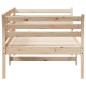 vidaXL Tagesbett ohne Matratze 75x190 cm Massivholz Kiefer vidaXL Tagesbett ohne Matratze 75x190 cm Massivholz Kiefer