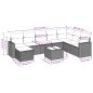 vidaXL 9-tlg. Garten-Sofagarnitur mit Kissen Beige Poly Rattan vidaXL 9-tlg. Garten-Sofagarnitur mit Kissen Beige Poly Rattan