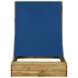 vidaXL Sandkasten mit Dach 160x100x133 cm Imprägniertes Kiefernholz vidaXL Sandkasten mit Dach 160x100x133 cm Imprägniertes Kiefernholz