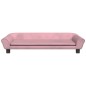 vidaXL Kindersofa Rosa 100x50x26 cm Samt vidaXL Kindersofa Rosa 100x50x26 cm Samt