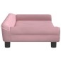 vidaXL Kindersofa Rosa 100x50x26 cm Samt vidaXL Kindersofa Rosa 100x50x26 cm Samt