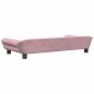vidaXL Kindersofa Rosa 100x50x26 cm Samt vidaXL Kindersofa Rosa 100x50x26 cm Samt