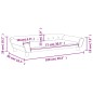 vidaXL Kindersofa Rosa 100x50x26 cm Samt vidaXL Kindersofa Rosa 100x50x26 cm Samt