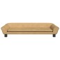 vidaXL Hundebett Braun 100x50x21 cm Samt vidaXL Hundebett Braun 100x50x21 cm Samt