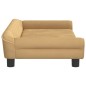 vidaXL Hundebett Braun 100x50x21 cm Samt vidaXL Hundebett Braun 100x50x21 cm Samt
