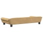 vidaXL Hundebett Braun 100x50x21 cm Samt vidaXL Hundebett Braun 100x50x21 cm Samt