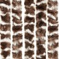 vidaXL Insektenschutz-Vorhang Braun und Weiß 56x185 cm Chenille vidaXL Insektenschutz-Vorhang Braun und Weiß 56x185 cm Chenille