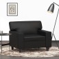 vidaXL Sessel Schwarz 60 cm Kunstleder vidaXL Sessel Schwarz 60 cm Kunstleder