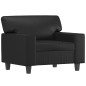 vidaXL Sessel Schwarz 60 cm Kunstleder vidaXL Sessel Schwarz 60 cm Kunstleder