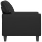 vidaXL Sessel Schwarz 60 cm Kunstleder vidaXL Sessel Schwarz 60 cm Kunstleder