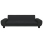 vidaXL Kindersofa Schwarz 100x54x33 cm Samt