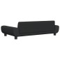 vidaXL Kindersofa Schwarz 100x54x33 cm Samt