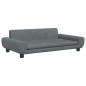vidaXL Kindersofa Dunkelgrau 100x54x33 cm Samt vidaXL Kindersofa Dunkelgrau 100x54x33 cm Samt