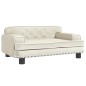 vidaXL Kindersofa Creme 70x45x30 cm Samt vidaXL Kindersofa Creme 70x45x30 cm Samt