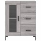 Highboard Grau Sonoma 69,5x34x180 cm Holzwerkstoff Highboard Grau Sonoma 69,5x34x180 cm Holzwerkstoff