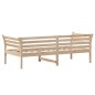 vidaXL Tagesbett 90x200 cm Massivholz Kiefer vidaXL Tagesbett 90x200 cm Massivholz Kiefer