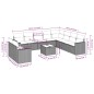 vidaXL 11-tlg. Garten-Sofagarnitur mit Kissen Beige Poly Rattan vidaXL 11-tlg. Garten-Sofagarnitur mit Kissen Beige Poly Rattan