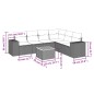 vidaXL 7-tlg. Garten-Sofagarnitur mit Kissen Beige Poly Rattan vidaXL 7-tlg. Garten-Sofagarnitur mit Kissen Beige Poly Rattan