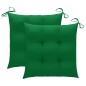 Klappbare Gartenstühle 2 Stk. mit Kissen Bambus Klappbare Gartenstühle 2 Stk. mit Kissen Bambus