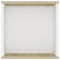 vidaXL TV-Wandschrank Weiß Sonoma-Eiche 102x35x35 cm Holzwerkstoff vidaXL TV-Wandschrank Weiß Sonoma-Eiche 102x35x35 cm Holzwerkstoff