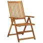 Klappbare Gartenstühle 6 Stk. mit Auflagen Massivholz Akazie Klappbare Gartenstühle 6 Stk. mit Auflagen Massivholz Akazie