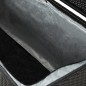 vidaXL Gartenbox Poly Rattan 200x50x60 cm Schwarz vidaXL Gartenbox Poly Rattan 200x50x60 cm Schwarz