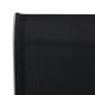 vidaXL Garten-Barstühle 4 Stk. Schwarz Textilene vidaXL Garten-Barstühle 4 Stk. Schwarz Textilene