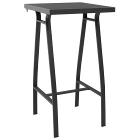 vidaXL 5-tlg. Gartenbar-Set Schwarz