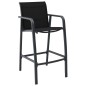 vidaXL 5-tlg. Gartenbar-Set Schwarz vidaXL 5-tlg. Gartenbar-Set Schwarz