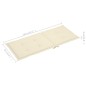 Klappbare Gartenstühle 6 Stk. mit Auflagen Massivholz Akazie Klappbare Gartenstühle 6 Stk. mit Auflagen Massivholz Akazie