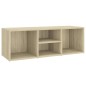 vidaXL Schuhbank Sonoma-Eiche 105x35x35 cm Holzwerkstoff vidaXL Schuhbank Sonoma-Eiche 105x35x35 cm Holzwerkstoff