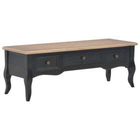 vidaXL TV-Schrank Schwarz 100 x 35 x 35 cm Holz