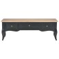 vidaXL TV-Schrank Schwarz 100 x 35 x 35 cm Holz vidaXL TV-Schrank Schwarz 100 x 35 x 35 cm Holz