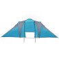 vidaXL Kuppel-Familienzelt 6 Personen Blau Wasserdicht vidaXL Kuppel-Familienzelt 6 Personen Blau Wasserdicht