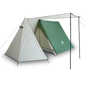 vidaXL Campingzelt 3 Personen Grün Wasserfest