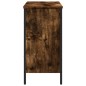 vidaXL Waschbeckenunterschrank Räuchereiche 80x30x60 cm Holzwerkstoff vidaXL Waschbeckenunterschrank Räuchereiche 80x30x60 cm Holzwerkstoff